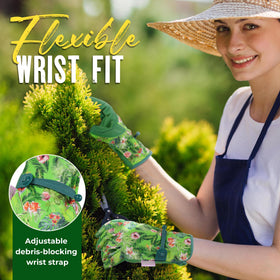 HANDLANDY gloves support precise gardening tasks like trimming and planting.