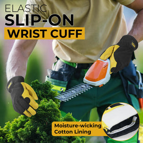 HANDLANDY Gardening Gloves soft moisture-wicking lining for all-day comfort.