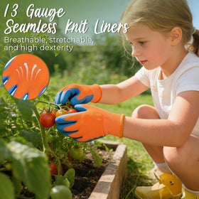 HANDLANDY gloves featuring elastic wrist closure to keep dirt out during activities
