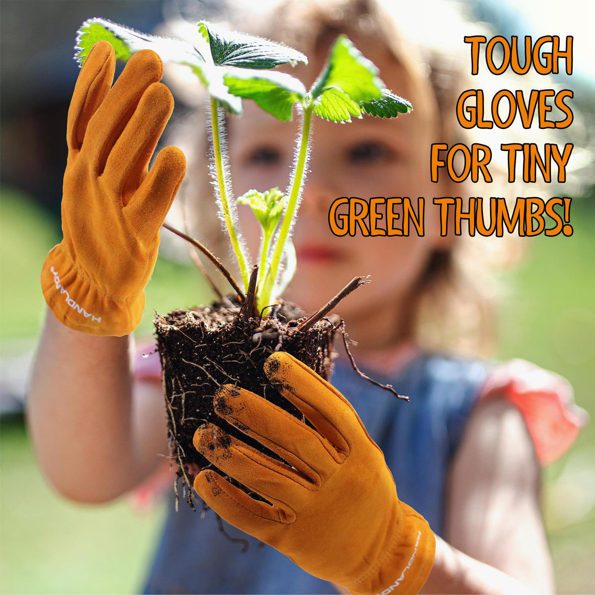 HANDLANDY guards against thorns and dirt during garden tasks.