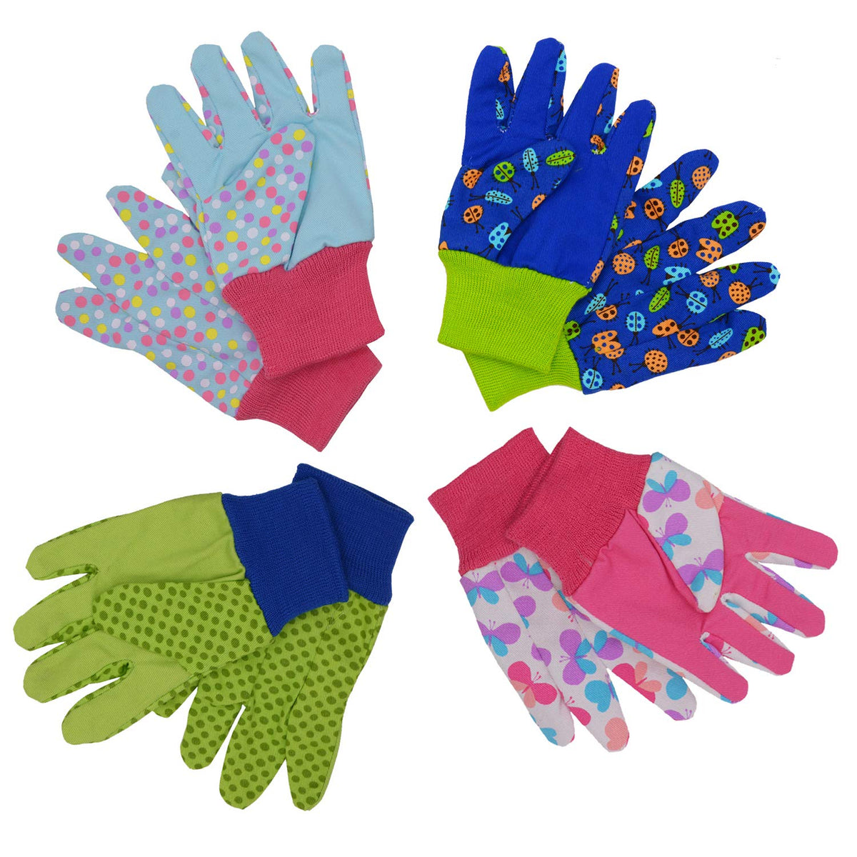 HANDLANDY pure cotton kids gloves offer all-day comfort.