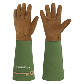 HANDLANDY rose pruning glove provides thorn protection for precise pruning.