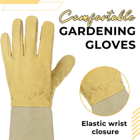HANDLANDY Rose Pruning Gloves thorn-proof protection for rose pruning and bramble work.
