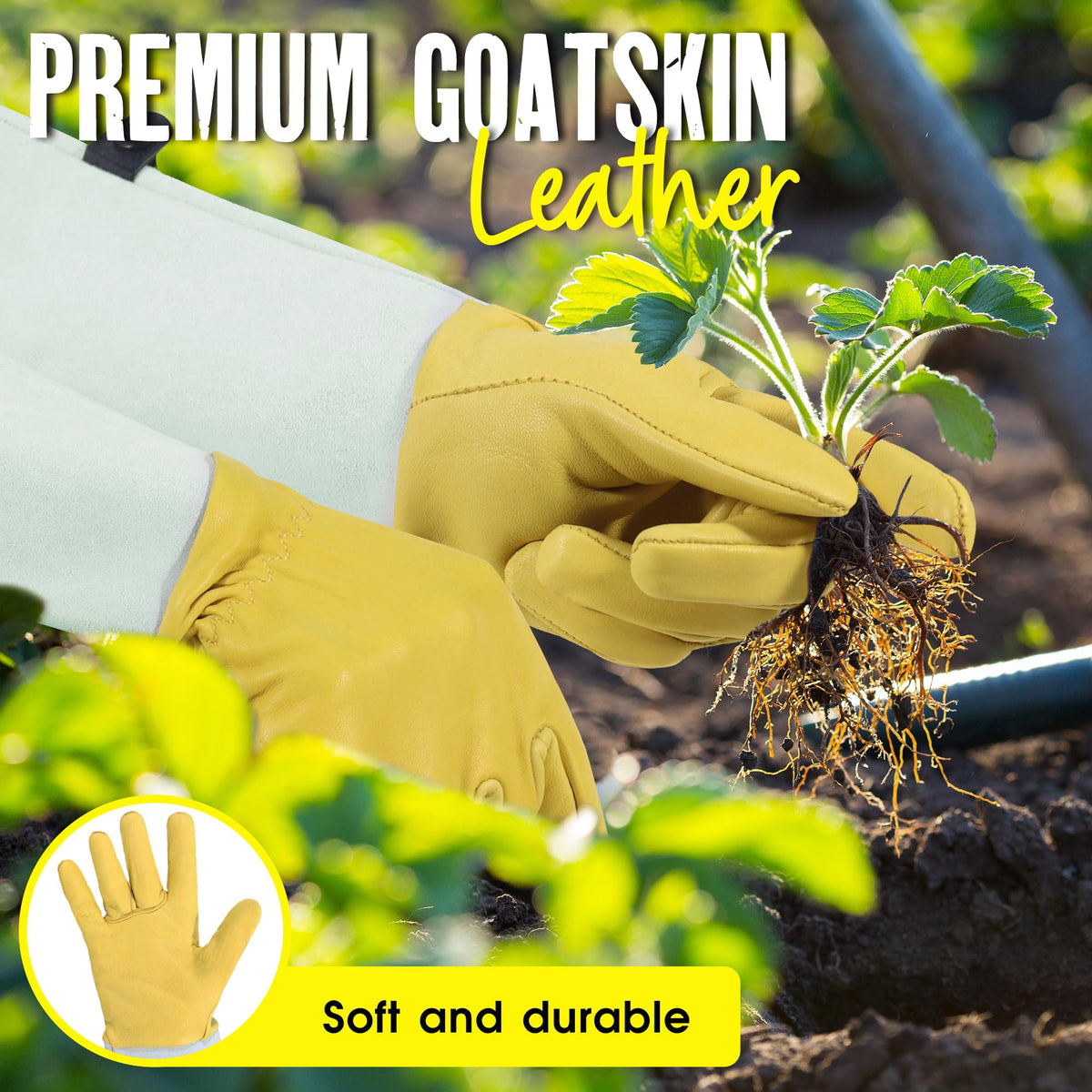 HANDLANDY Rose Pruning Gloves thorn-proof protection guards against sharp branches.
