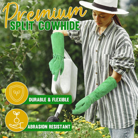 HANDLANDY thorn-proof garden gloves rose pruning shield forearms from thorns during tasks