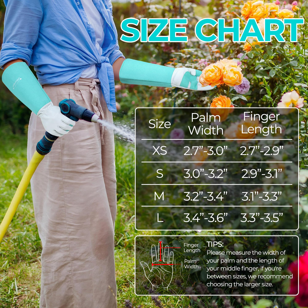 HANDLANDY yard work gloves ideal for avid gardeners and gifting.