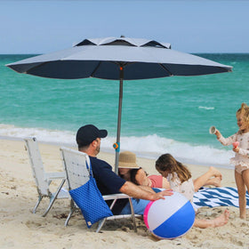 Handy Beach Goods RPET material used for durable, eco-friendly canopy.