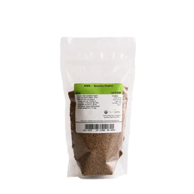 Handy Pantry alfalfa seeds pouch for long-term storage and freshness.