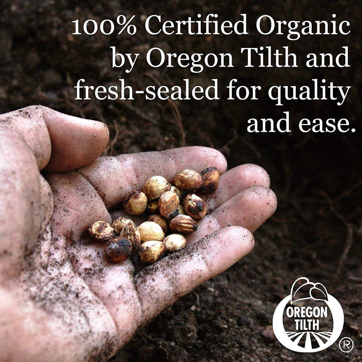 Handy Pantry Oregon Tilth certified organic seeds for trusted sprouting quality.