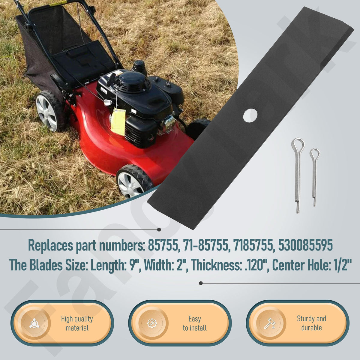 HandyTek edger blade compatibility list helps verify correct fit.