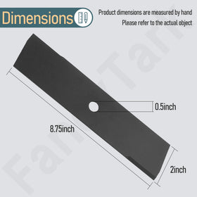 HandyTek edger blade compatible with Craftsman 85755 models for quick maintenance.