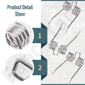 HandyTek steel tine close-up shows durable construction for long use