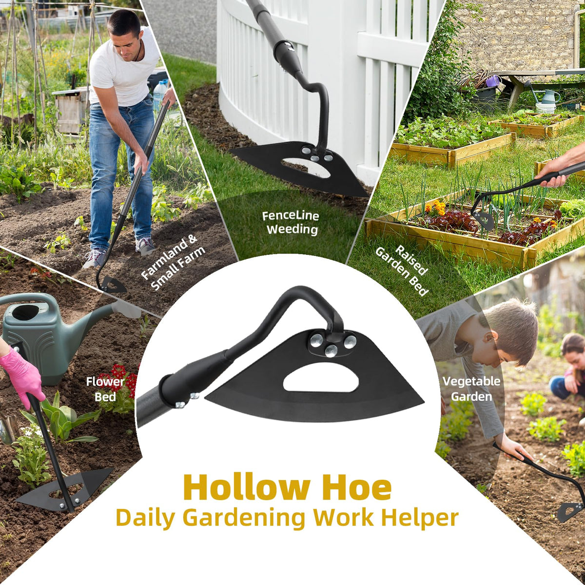 HANGMAICOME multipurpose tool for digging, loosening soil, and trenching.