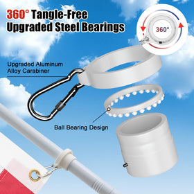 Hangmaicome wall-mount bracket enables flexible 2-angle installation.