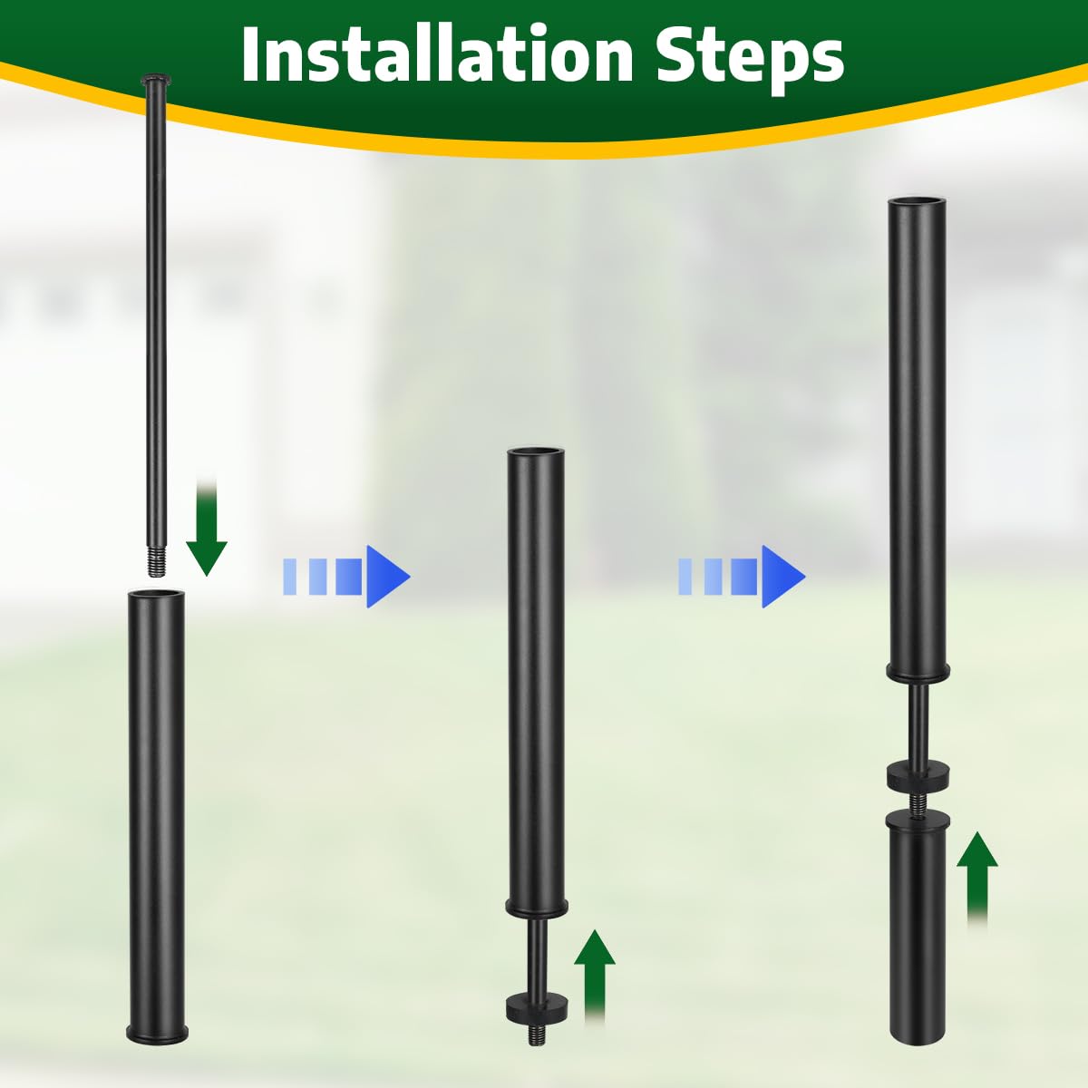 hannger T Post Driver uses noise-dampening gasket to reduce noise