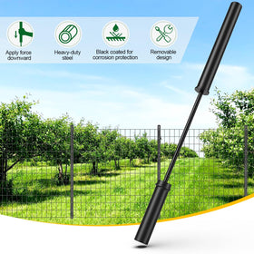 hannger T Post Driver smooth cornerless surface with comfortable grip