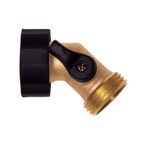 Hanobo elbow valve with a brass body and compact design for tight spaces