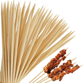 HANSGO bamboo skewers are great for camping, picnics, and catering.