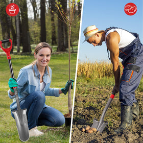 HANTOP 44-inch full-length tool for deep beds and ditches