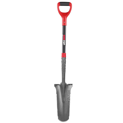 HANTOP drain spade head closeup for deep digging capability