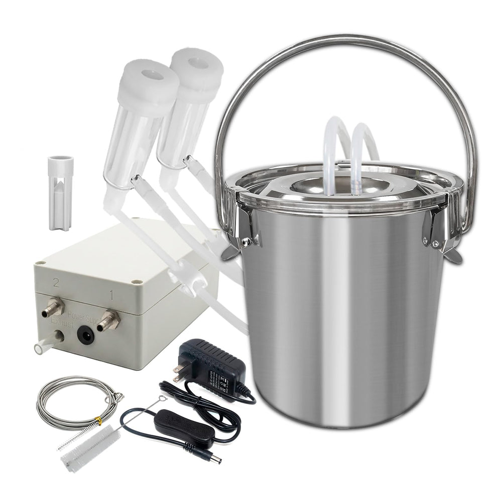 Hantop goat milking machine pump unit for efficient milking at home