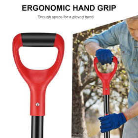 HANTOP non-slip D-shaped grip keeps hands secure with gloves.