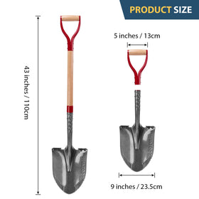 HANTOP sawtooth blade helps cut through roots and tough soil