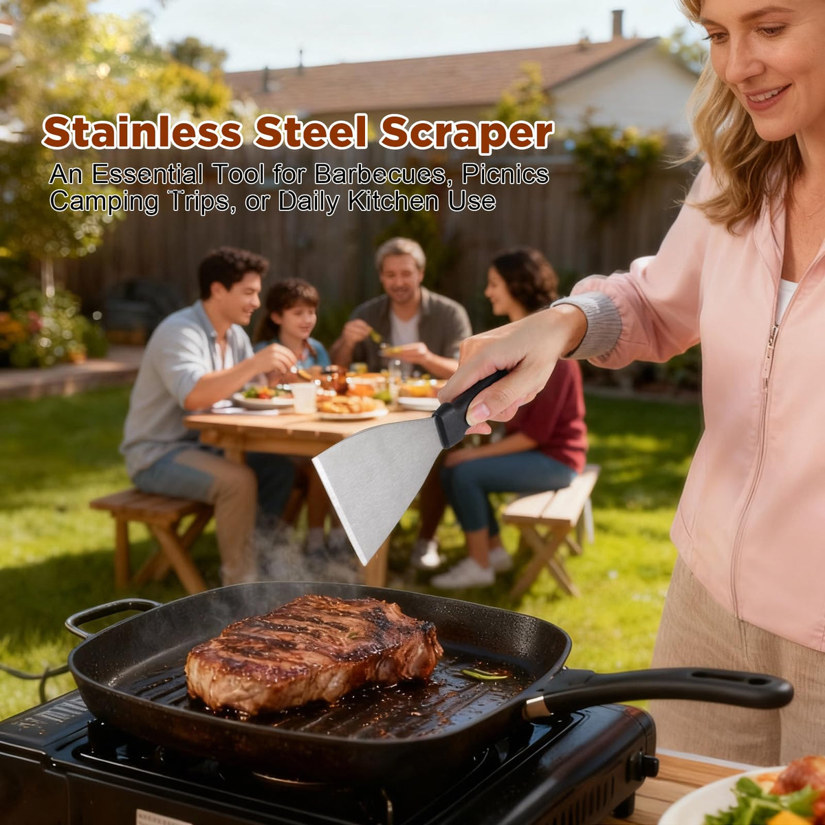 HANWRAPS versatile tool for indoor kitchens and backyard grills