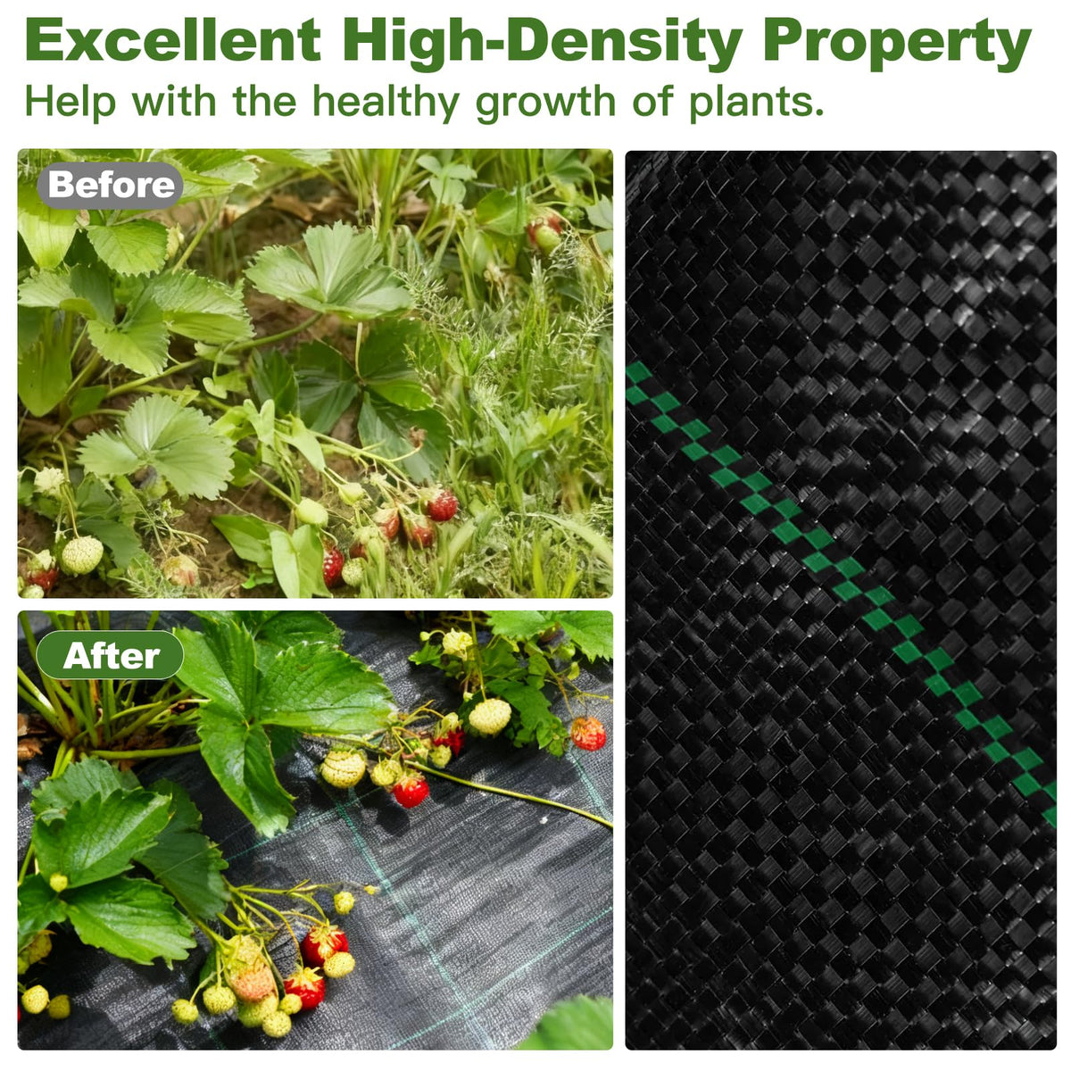 Close-up weave of HANWRAPS fabric highlights strength and tear resistance in tough weather.