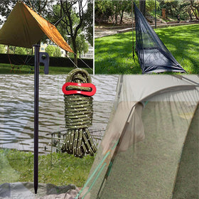 HanyHere tree stake kit storm protection helps trees stay upright.