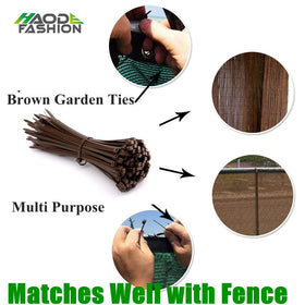 HAODE FASHION 50-lbs tensile strength zip tie for sturdy fencing.