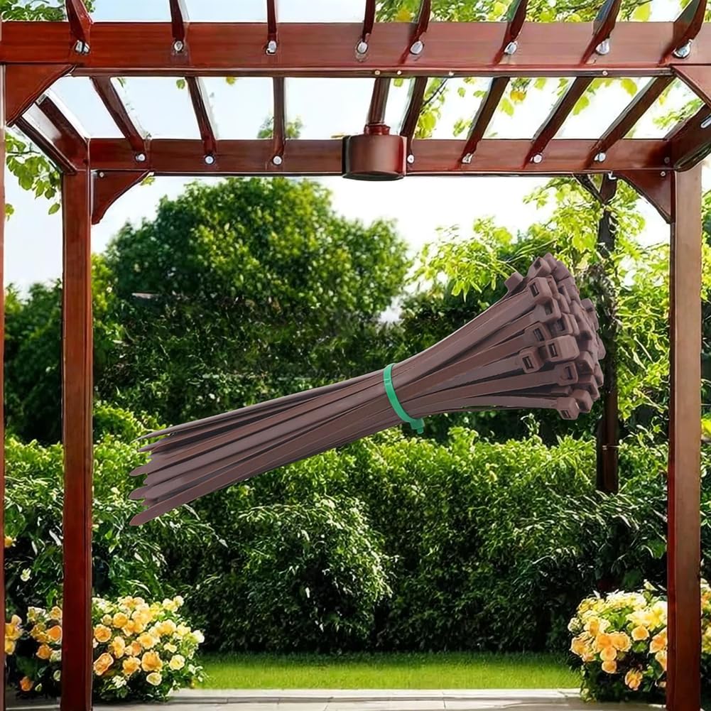 HAODE FASHION long 12-inch tie, versatile for multiple garden setups.