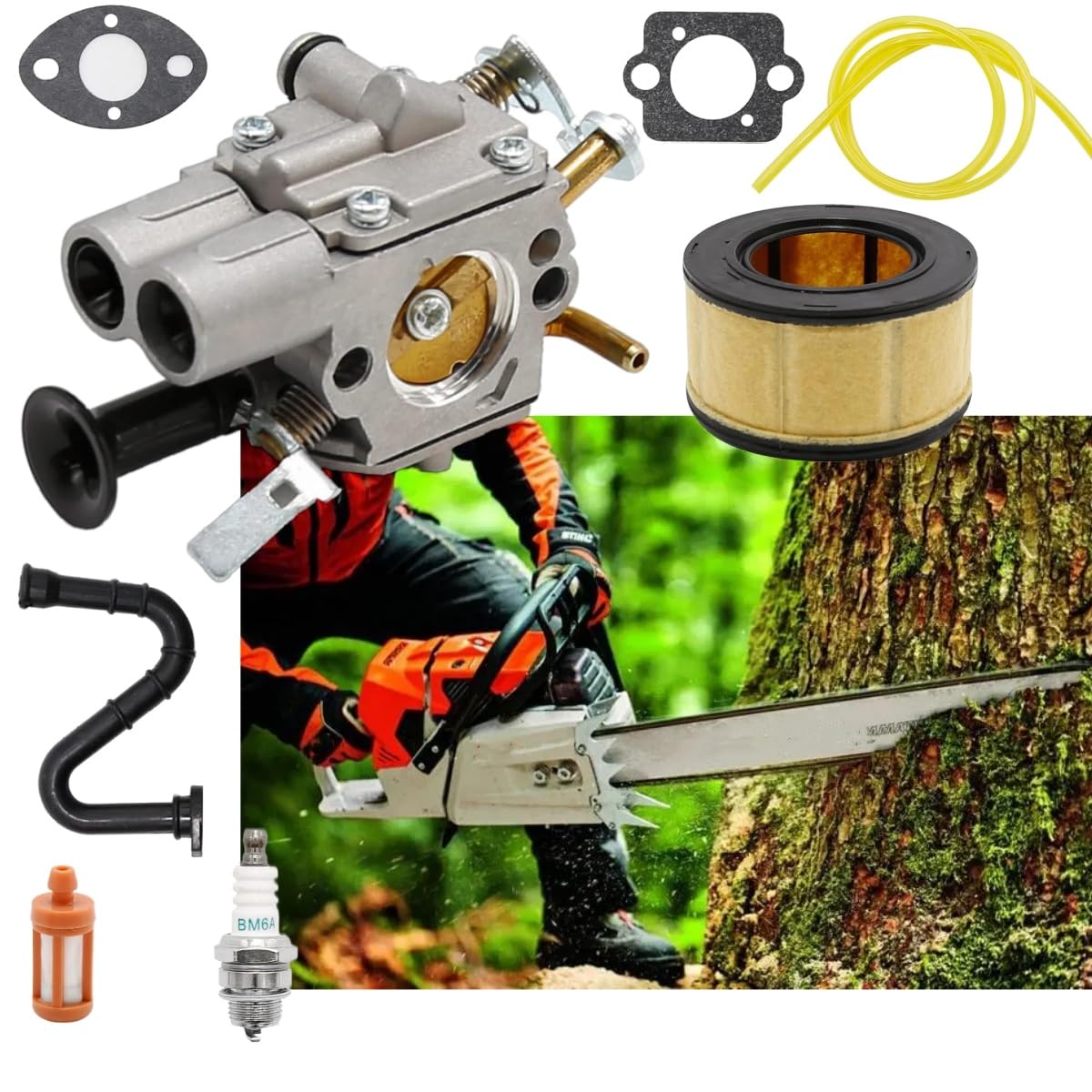 Haokixin black hose providing secure fuel connections