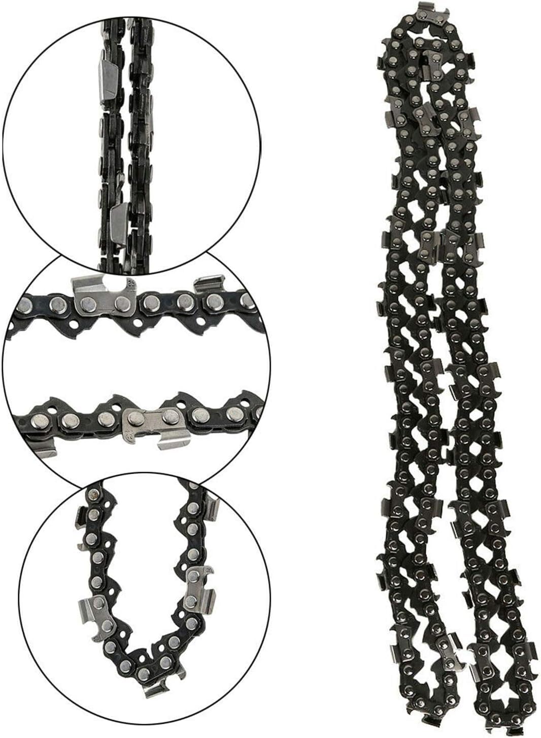 Haokixin chain fits Husqvarna, Stihl, Homelite, and Poulan models