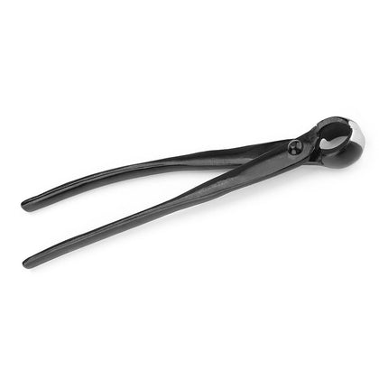 Haosie Bonsai Concave Cutter blade close-up for precise pruning