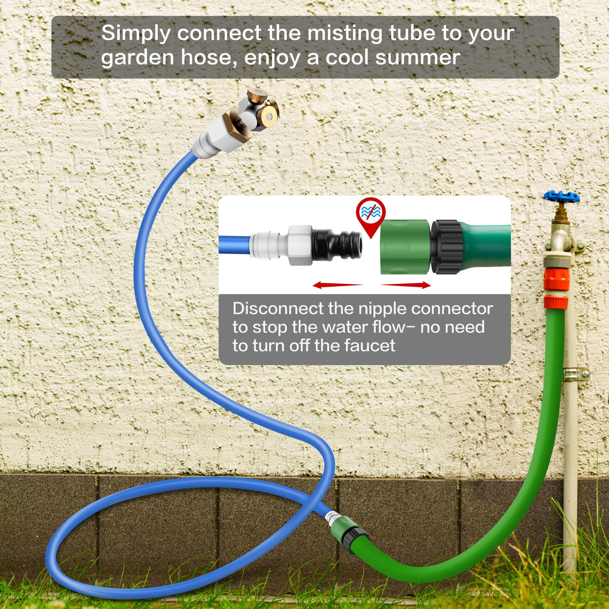 HAOWIN detachable nozzles enable quick cleaning and maintenance.
