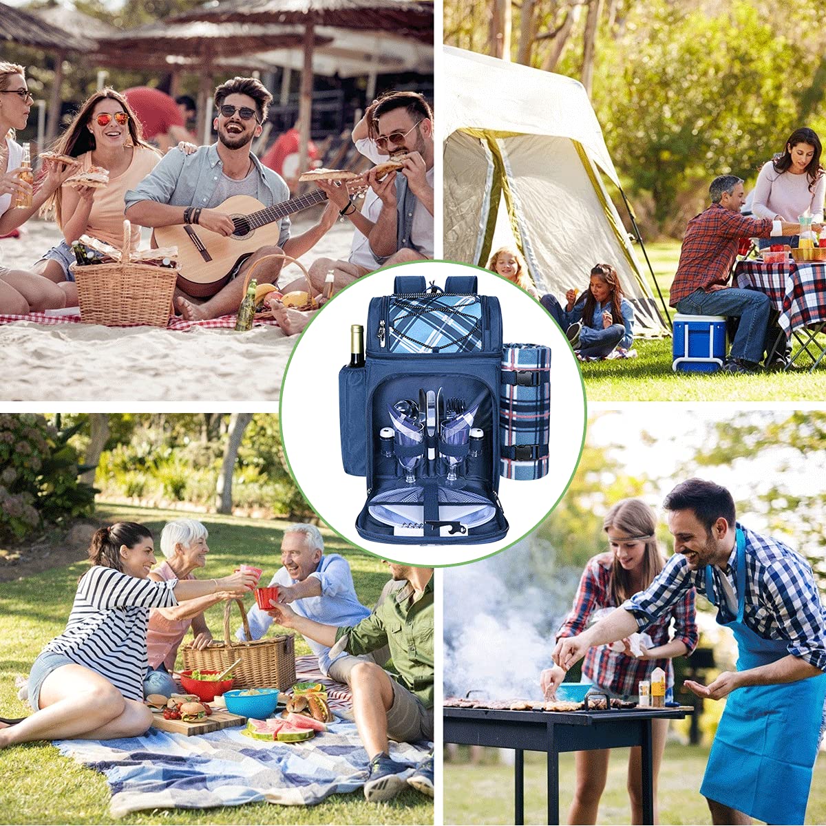 Hap Tim large central cooler holds about 10L for beverages and ice