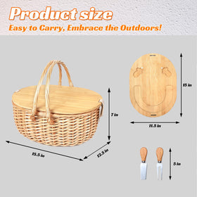 Hap Tim built-in handles enable easy transport.