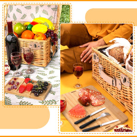 Hap Tim side wine bag and cozy blanket for outdoor meals