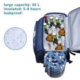 Hap Tim top pocket stores dry foods securely and accessibly