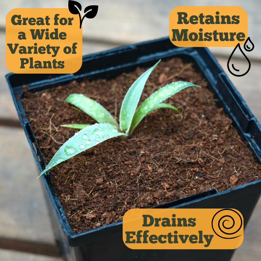 Happy Trees Coco Coir potting mix base for containers and raised beds