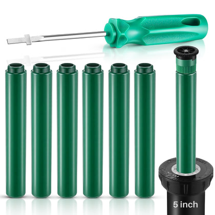 HappyAlley 5-inch sprinkler riser extension raises sprinkler head above tall grass for even coverage