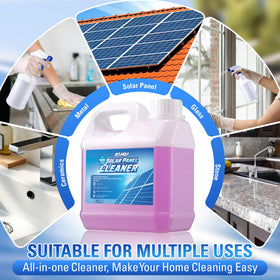 HappyAlley multi-surface cleaner for windows and metal surfaces.