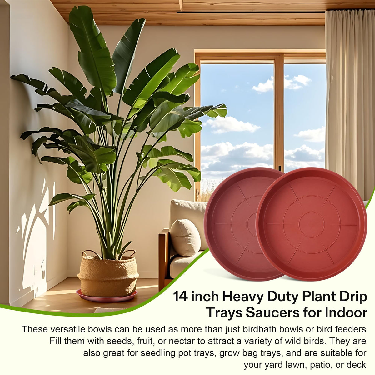 HappyAlley stable non tipping design prevents spills on outdoor surfaces