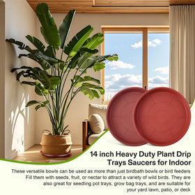HappyAlley stable non tipping design prevents spills on outdoor surfaces