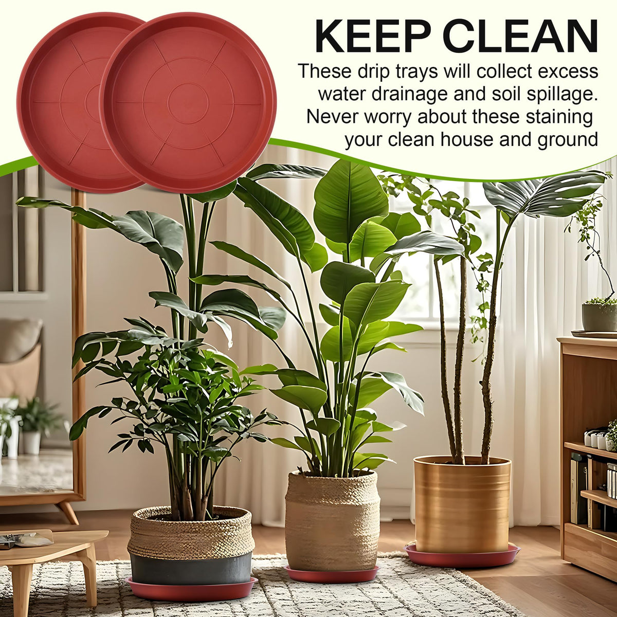 HappyAlley weather resistant ABS plastic resists fading in all seasons
