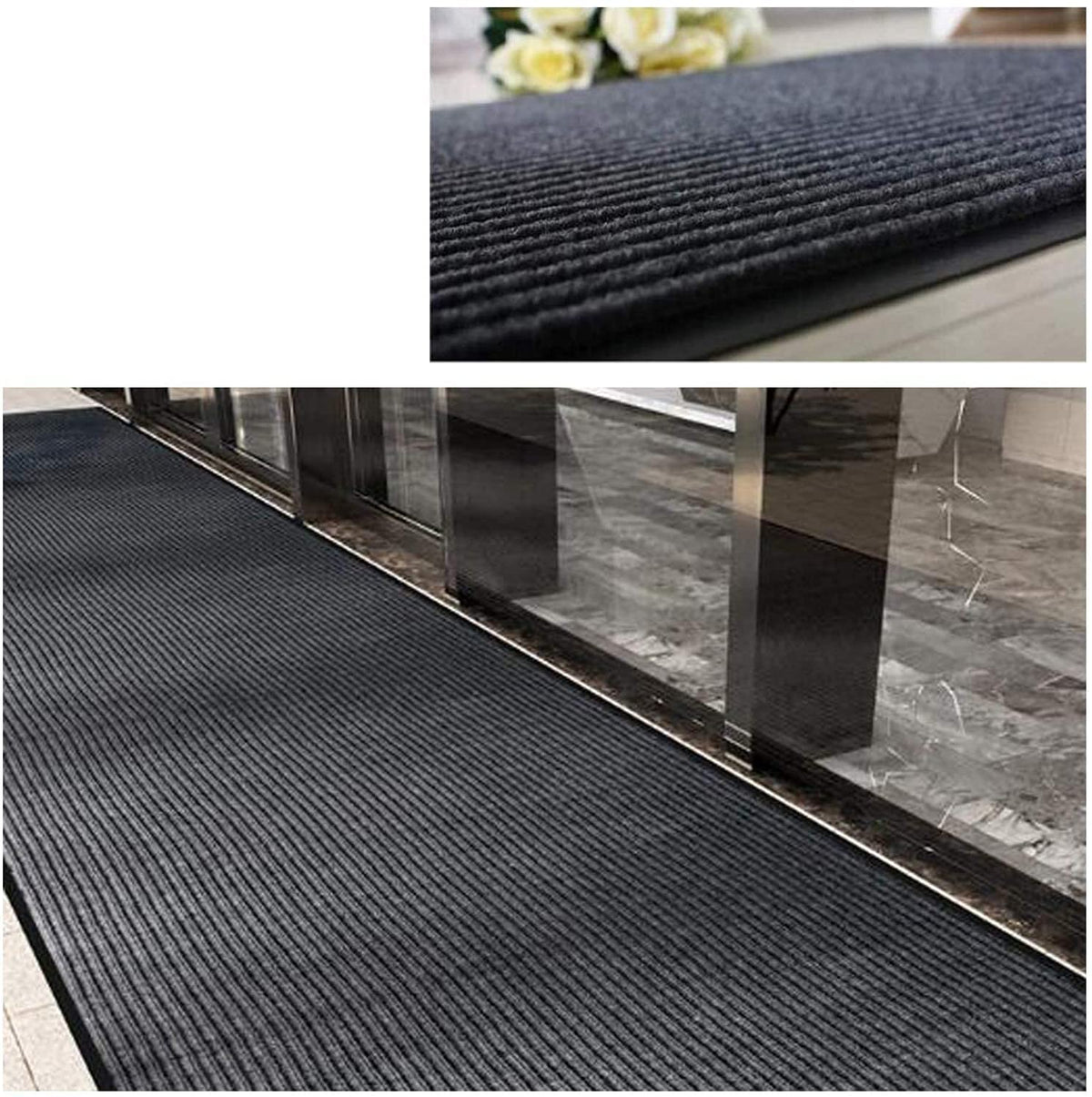 HappyBeeFlying easy-clean mat can be vacuumed or rinsed for quick upkeep.