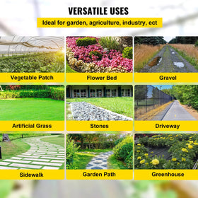 Happybuy permeable fabric drains water efficiently from underlayment.