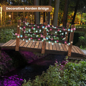 HAPPYGRILL bridge with double safety railings for secure passage