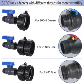 Happywins 2in coarse thread adapter ensuring secure fit